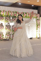 Ivory Bridal Lehenga