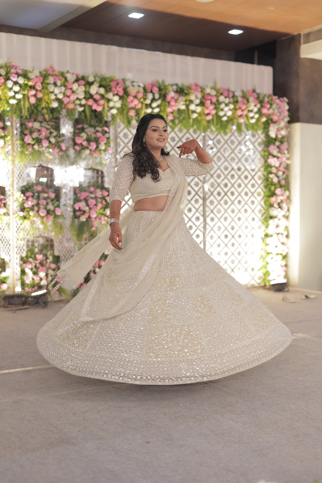 Ivory Bridal Lehenga