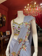 Mauve PDP Inspired Plazzo Set