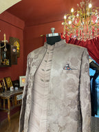 Onion Mist Floral Indo Western