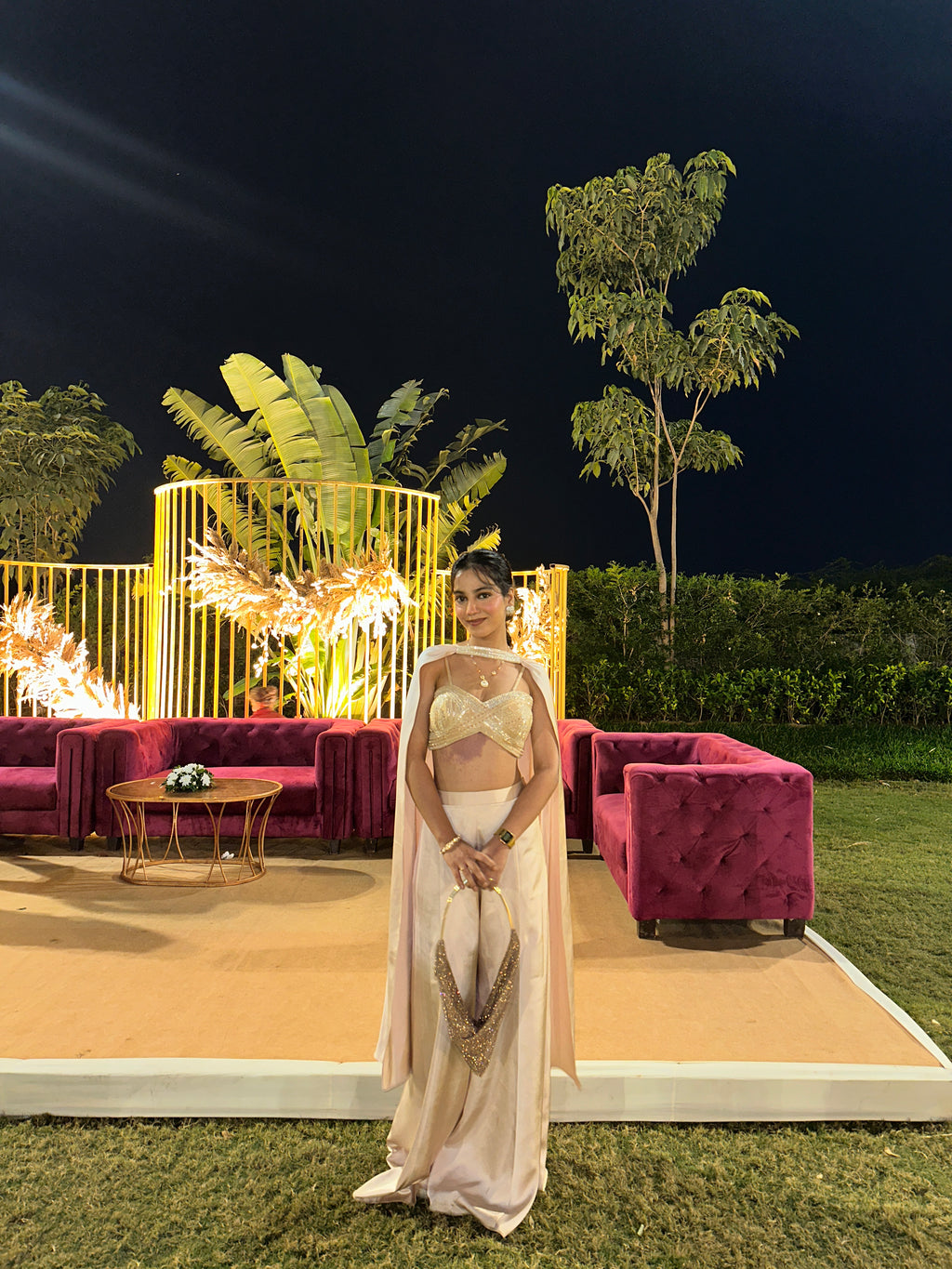 Champagne Pearl co-ord Set
