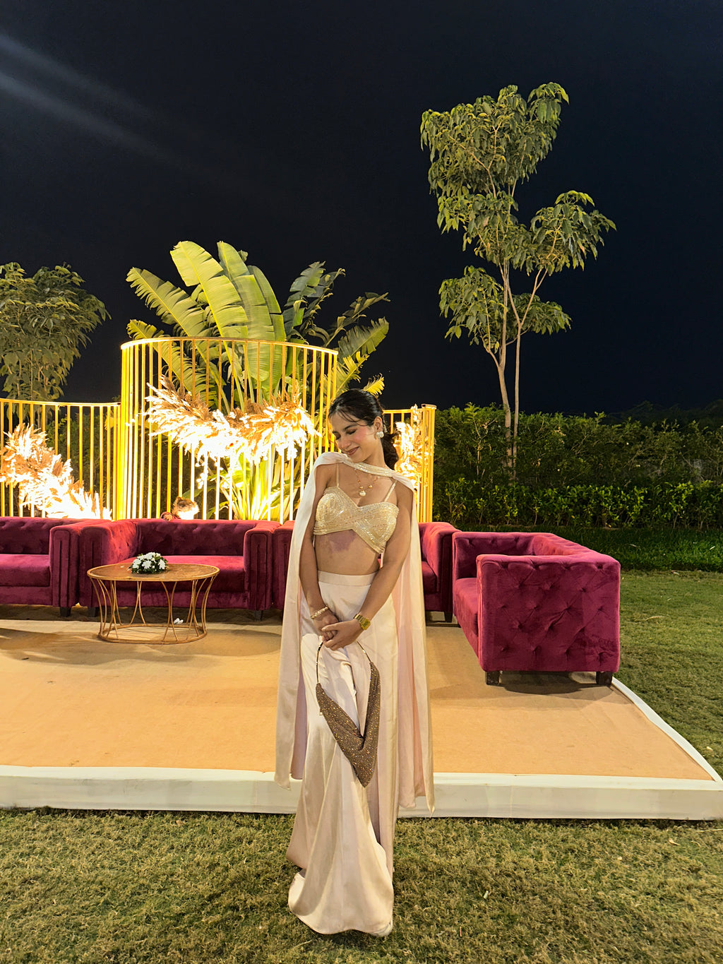 Champagne Pearl co-ord Set