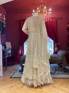 Ivory Anarkali Set