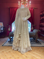 Ivory Anarkali Set