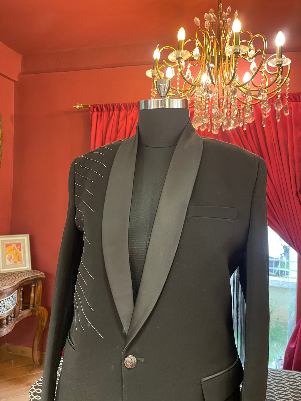 Jet Black Tuxedo