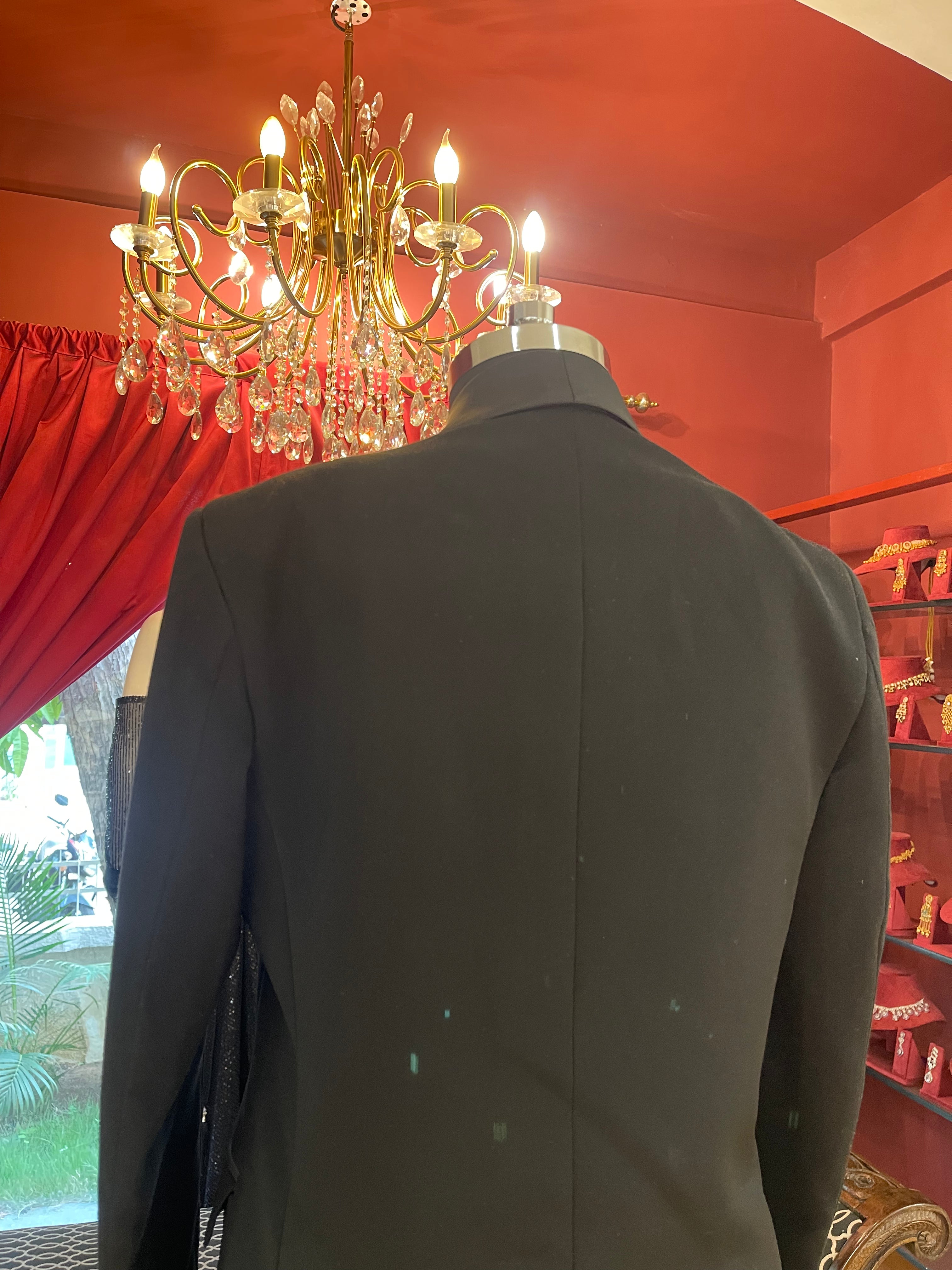 Jet Black Tuxedo