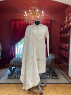 Ivory Sherwani with Minimal Work