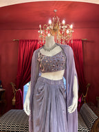 Lilac Drape Co-ord Set