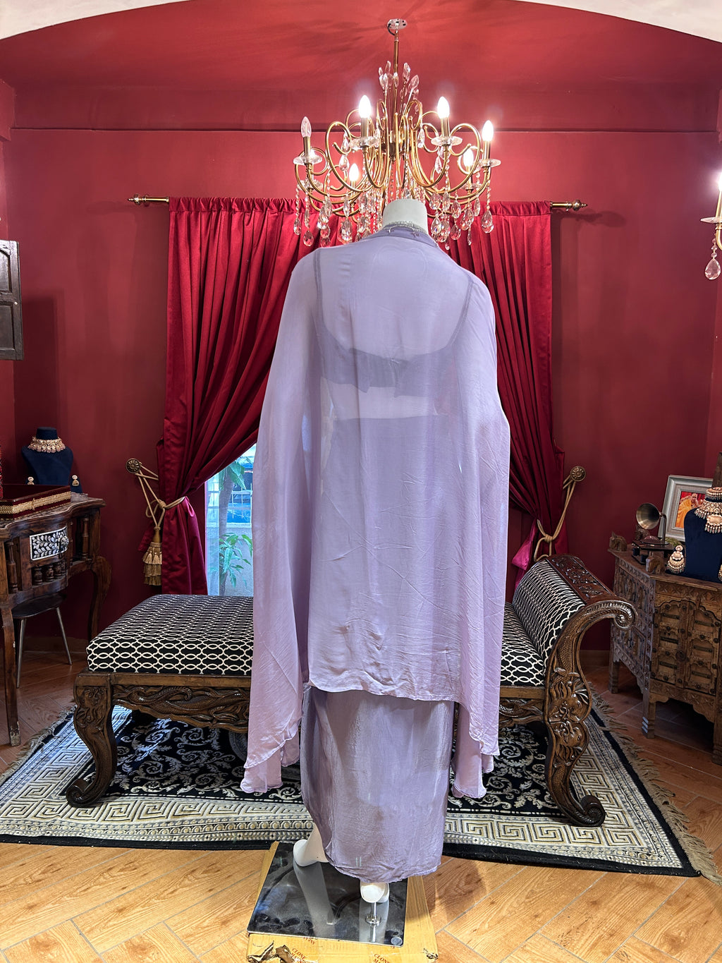 Lilac Drape Co-ord Set