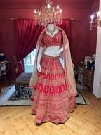 Sabyasachi Red Bridal Set