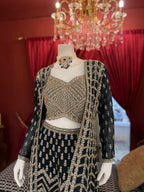 Peacock Sharara Set