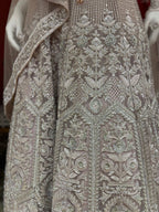 Blush Sequin Lehenga