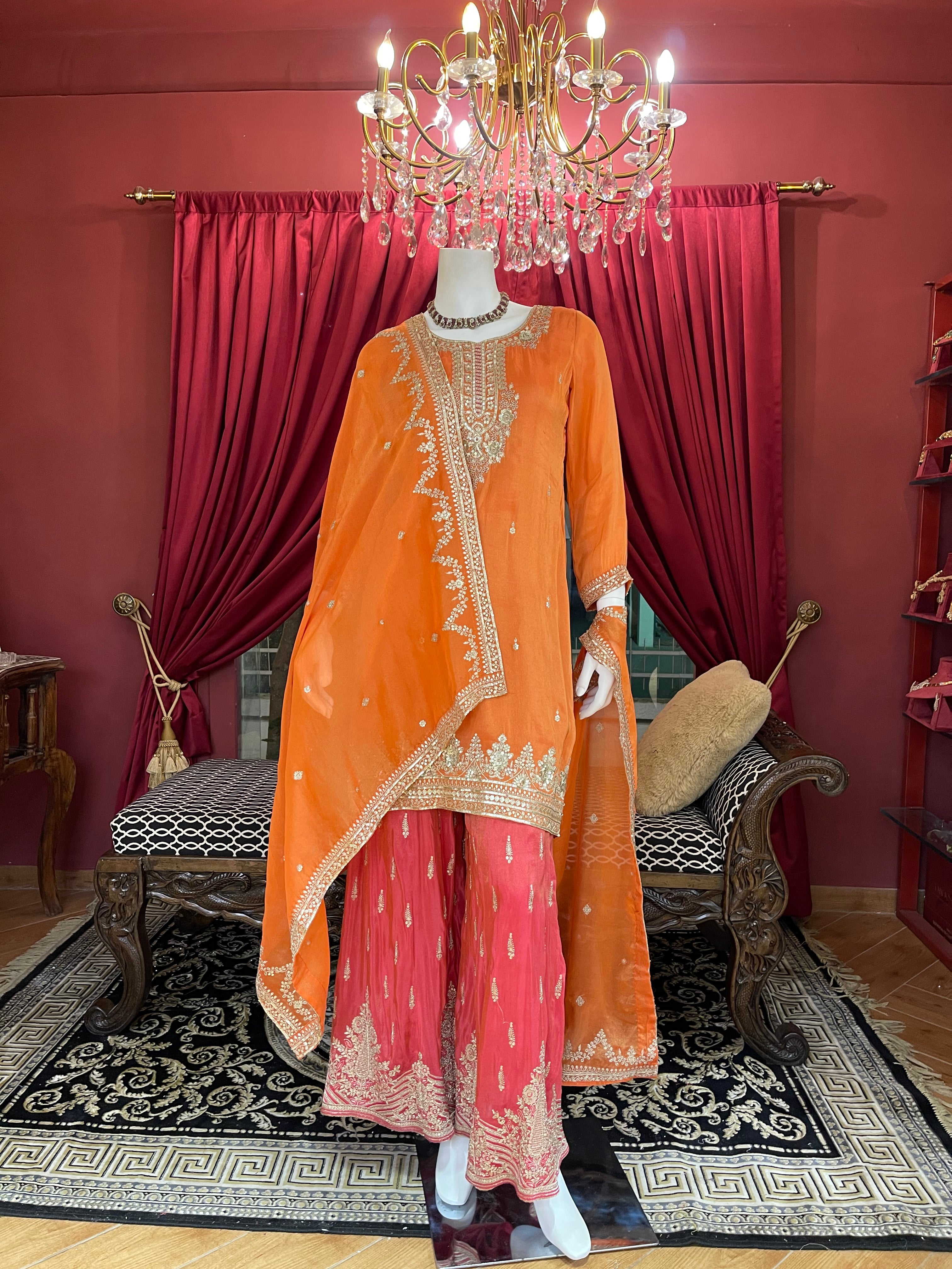 Sunset Glow Kurta Set