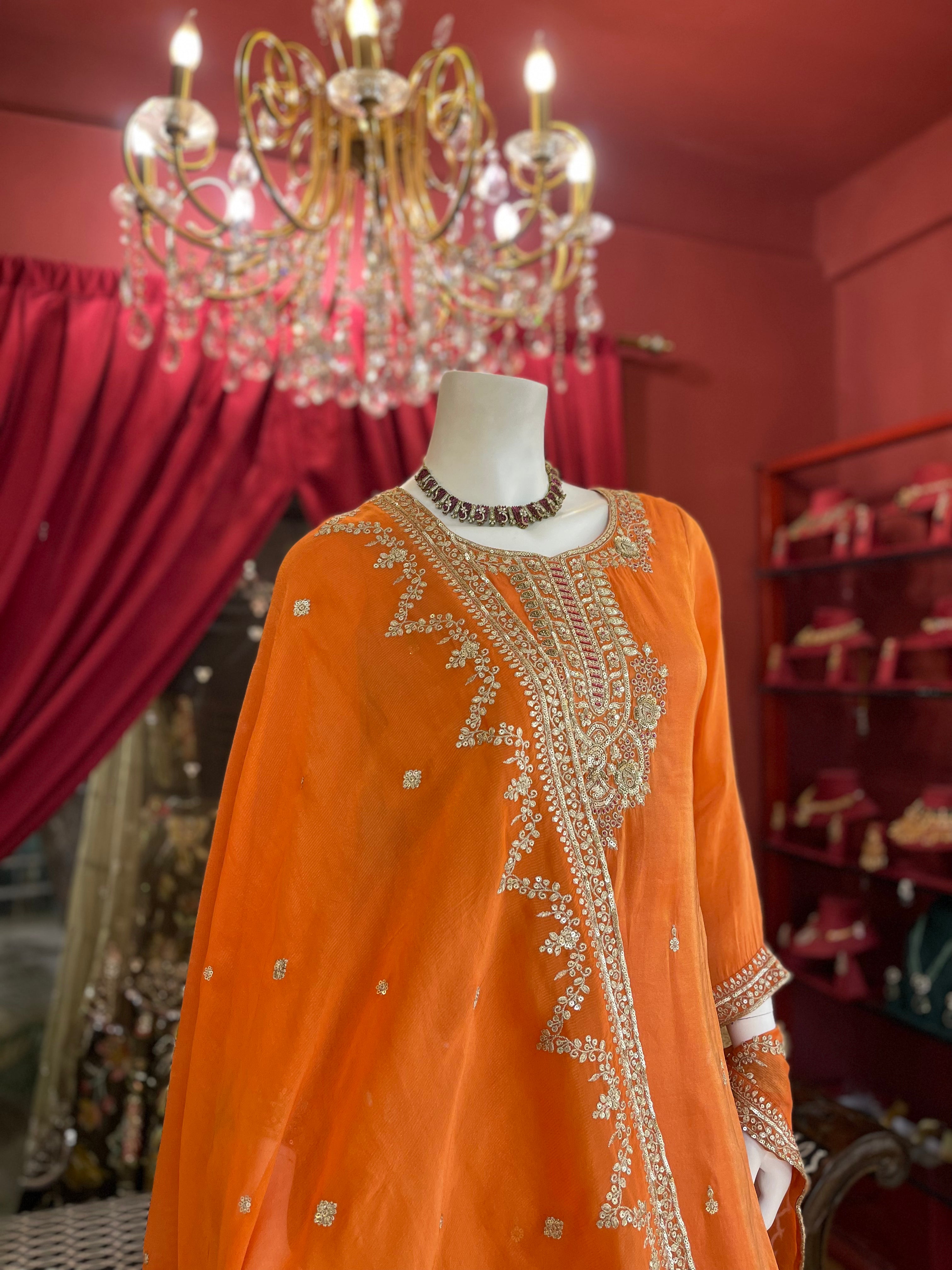 Sunset Glow Kurta Set