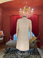 Ivory Minimal Embroidered Kurta Set