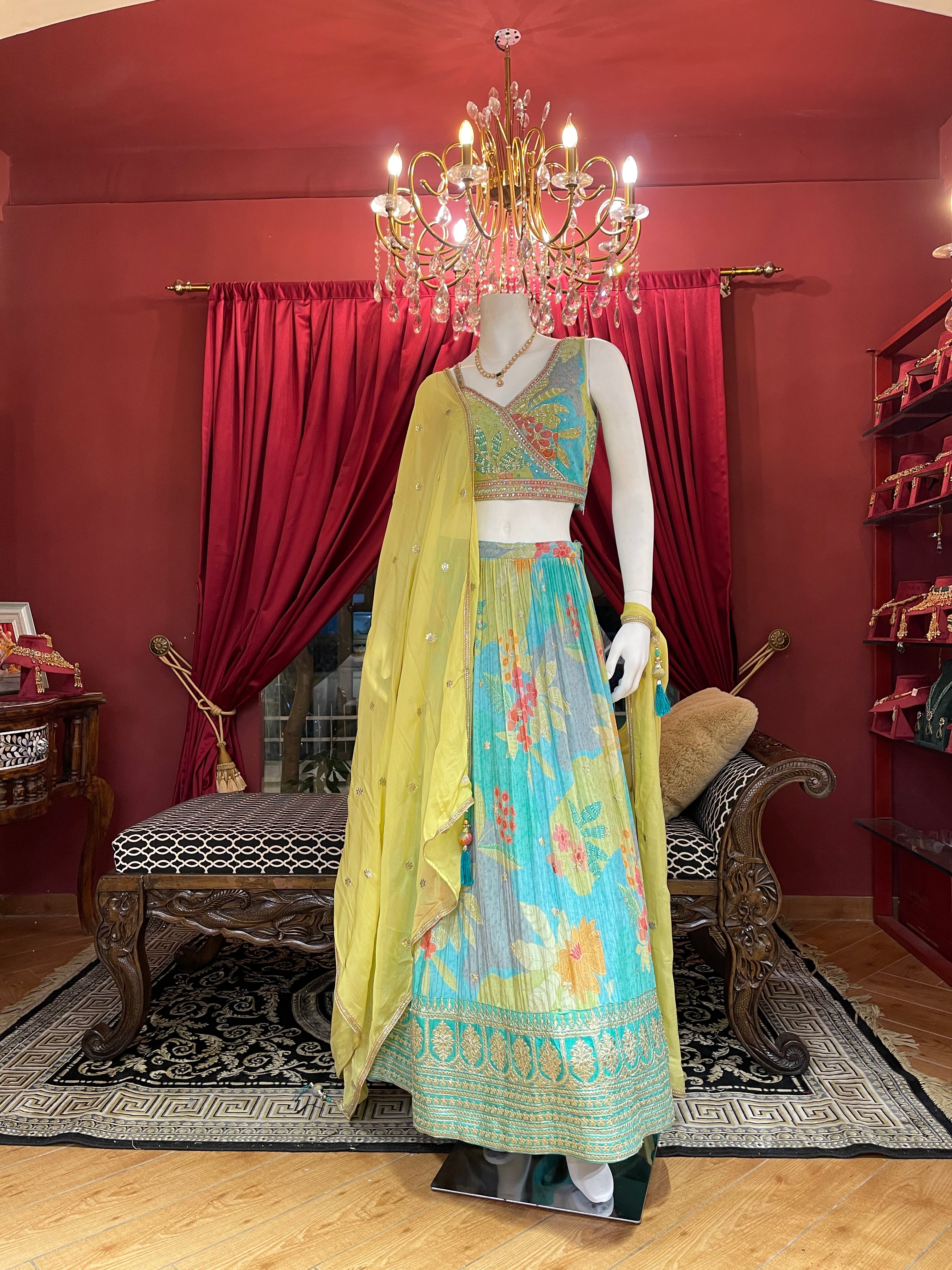 Meadow Bloom Lehenga Set