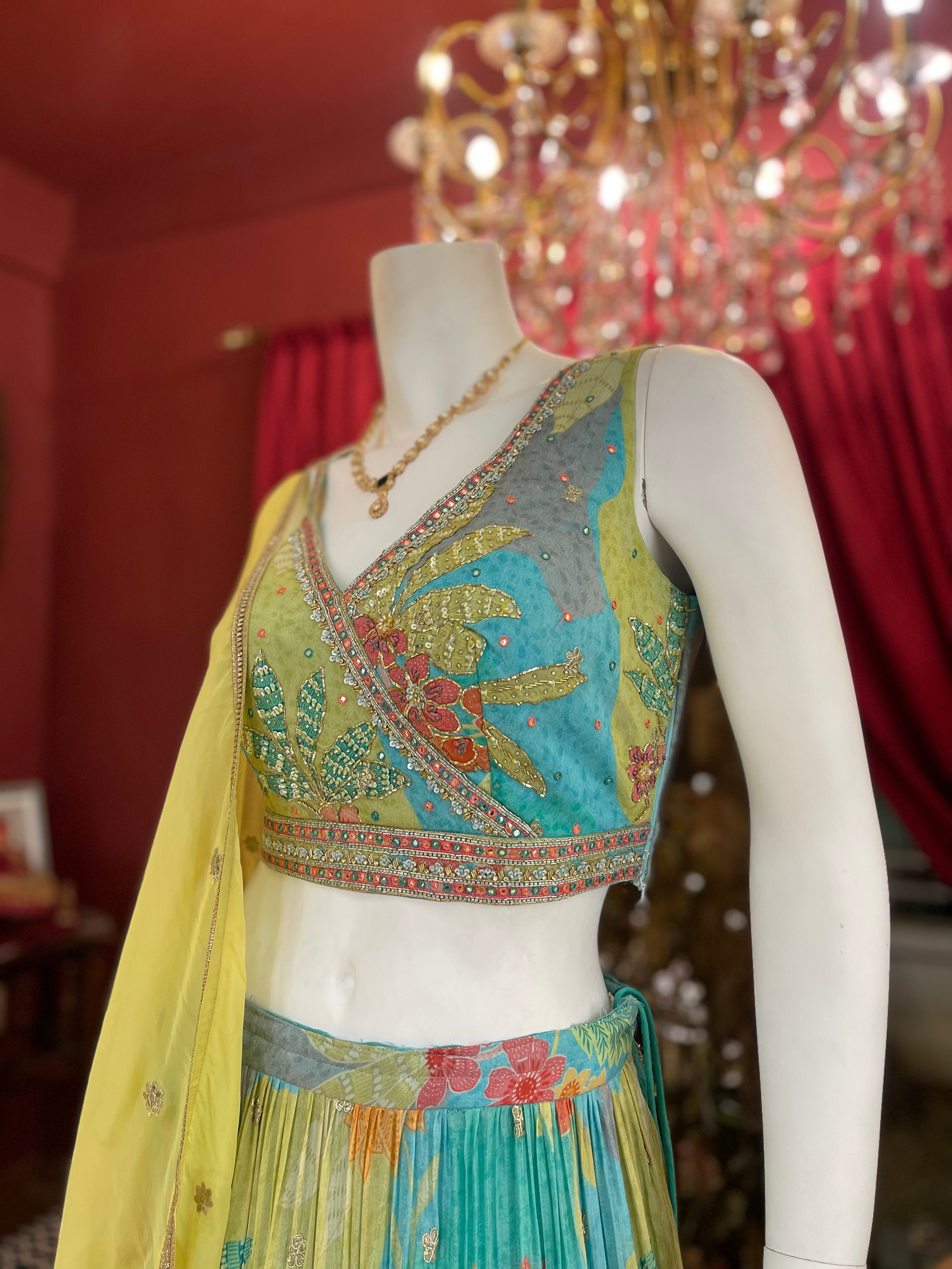 Meadow Bloom Lehenga Set