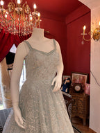 Sky Blue Shimmer Gown