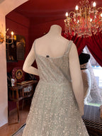 Sky Blue Shimmer Gown