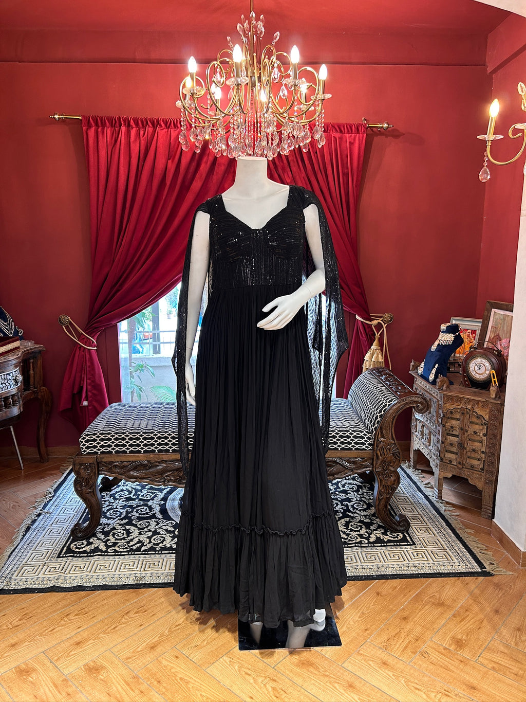 The Black Twilight Gown