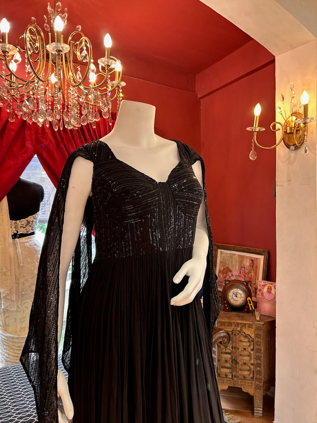 The Black Twilight Gown