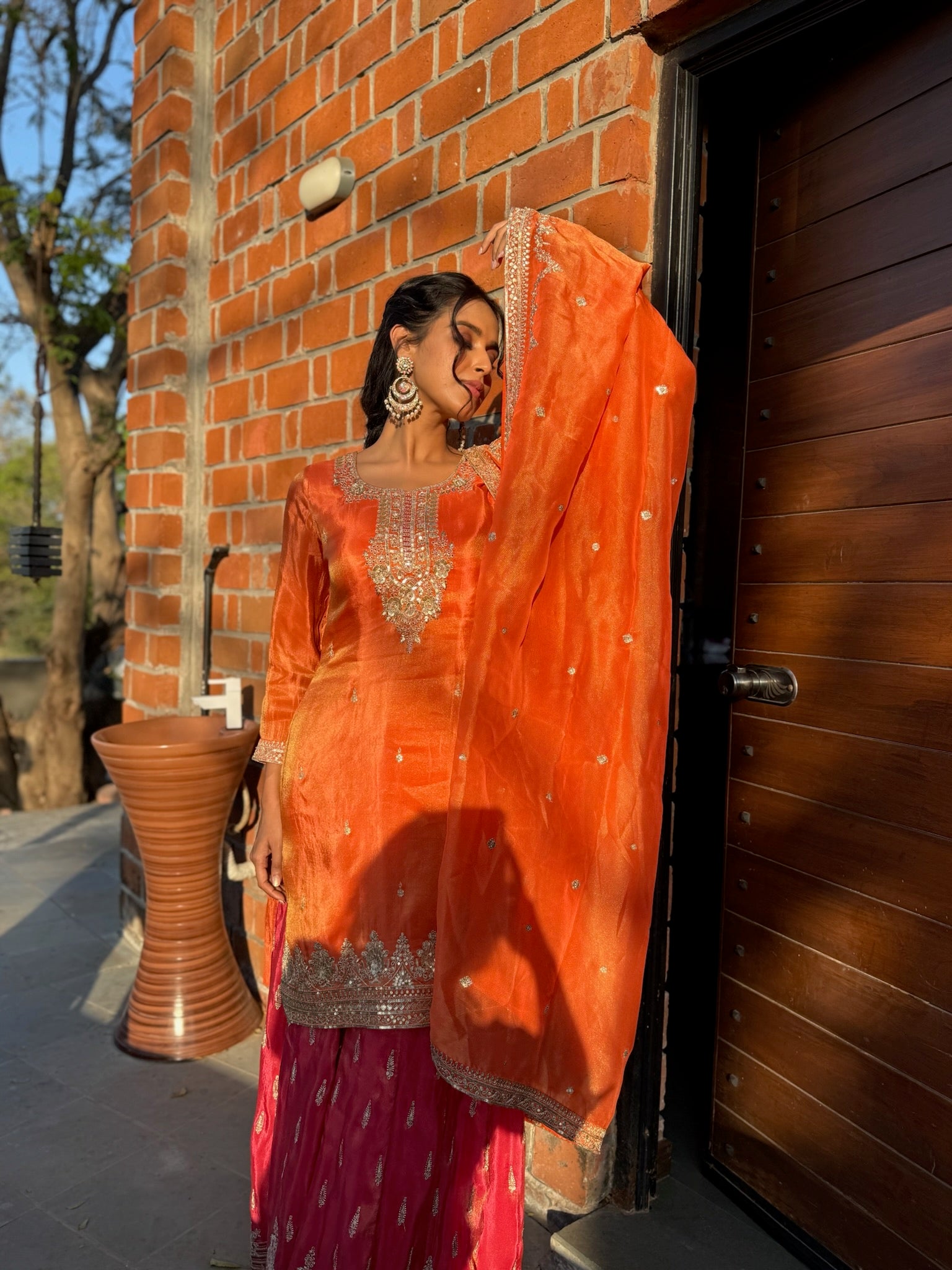 Sunset Glow Kurta Set