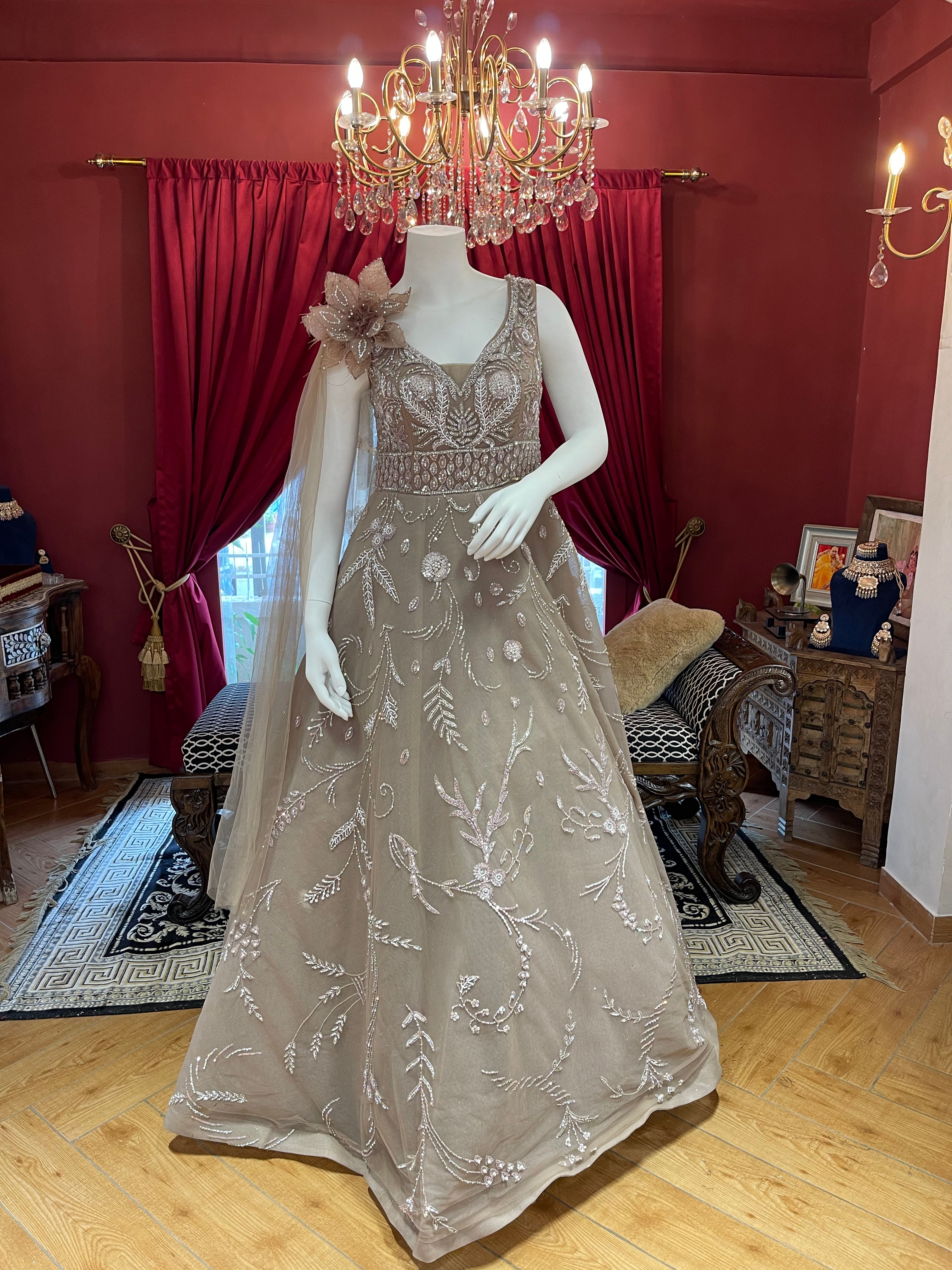 Onion Mist Bloom Gown