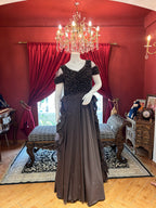 Mocha Shimmer Muse Gown