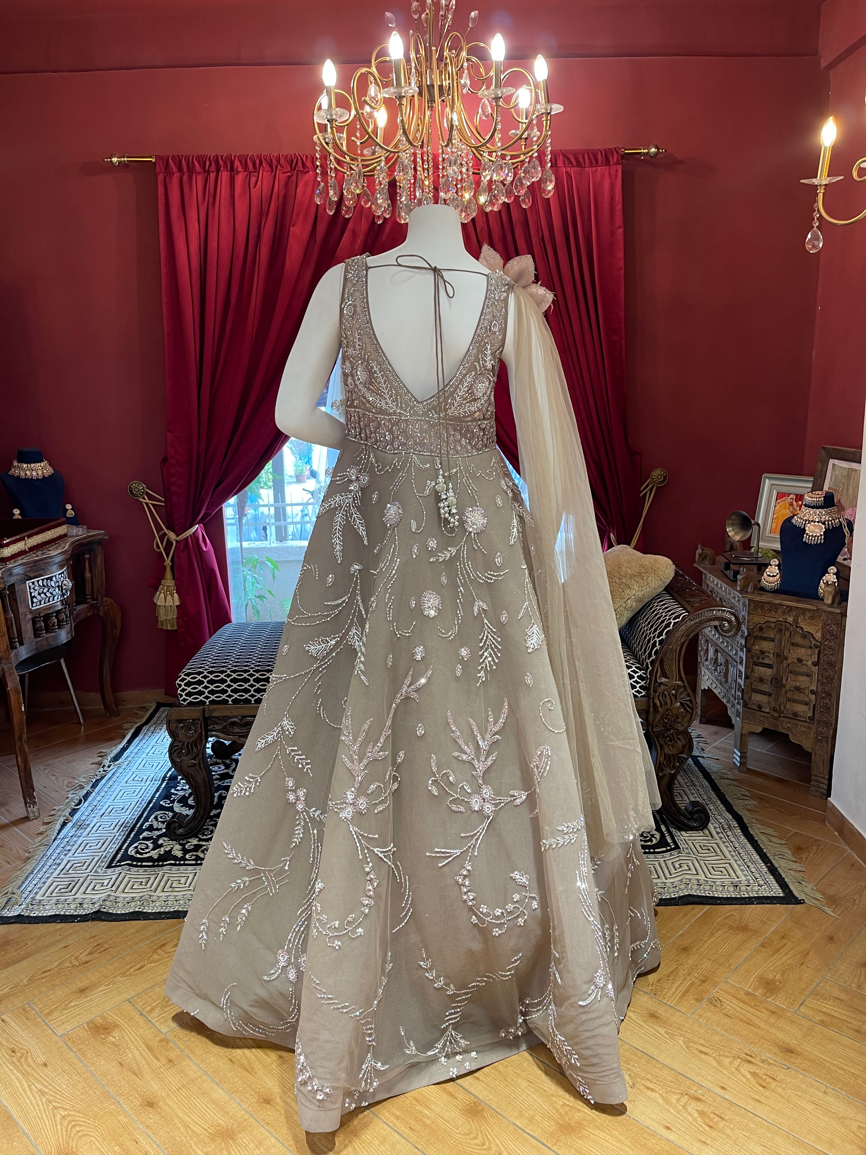 Onion Mist Bloom Gown