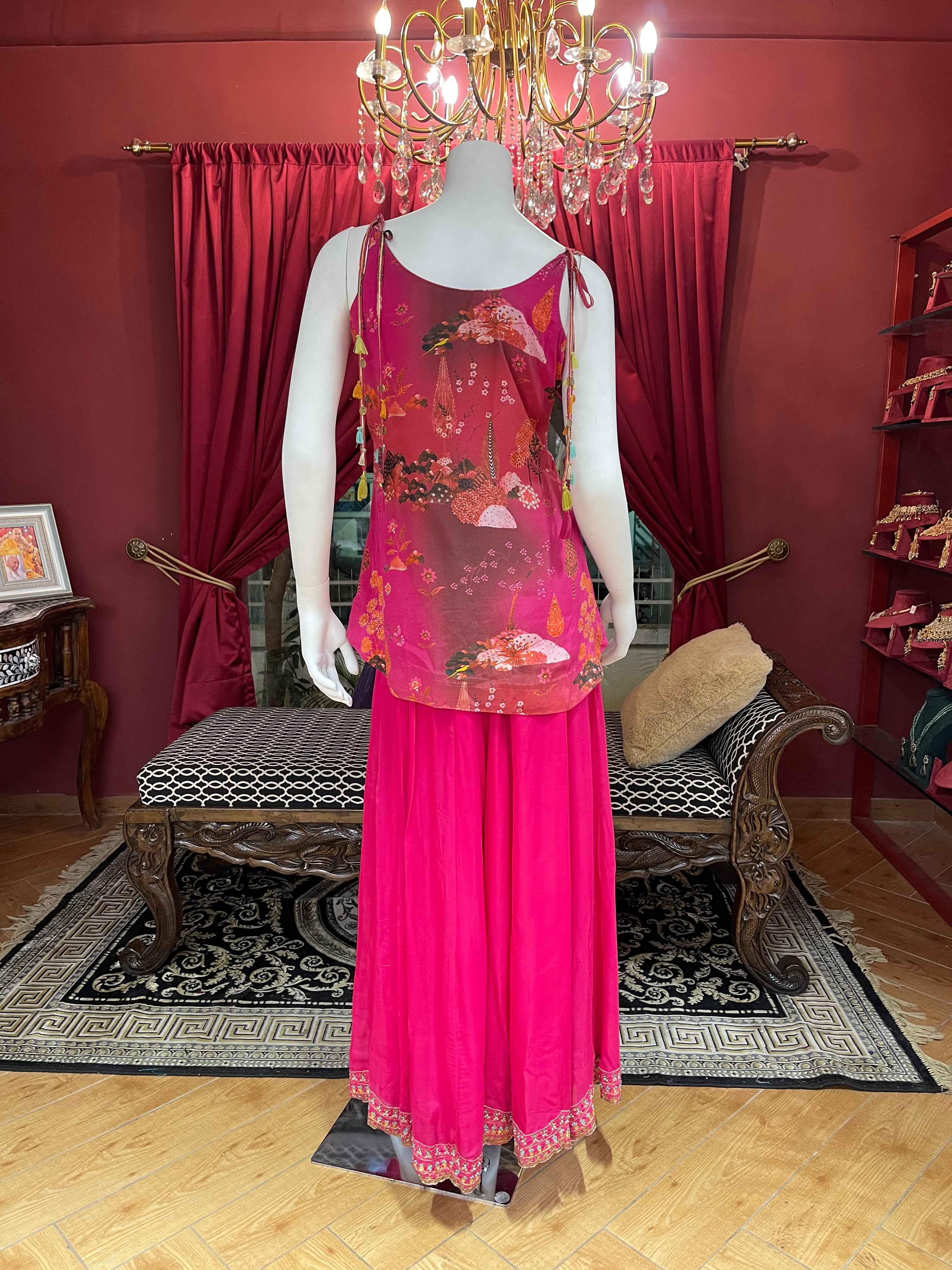 Rani Bloom Plazzo Set