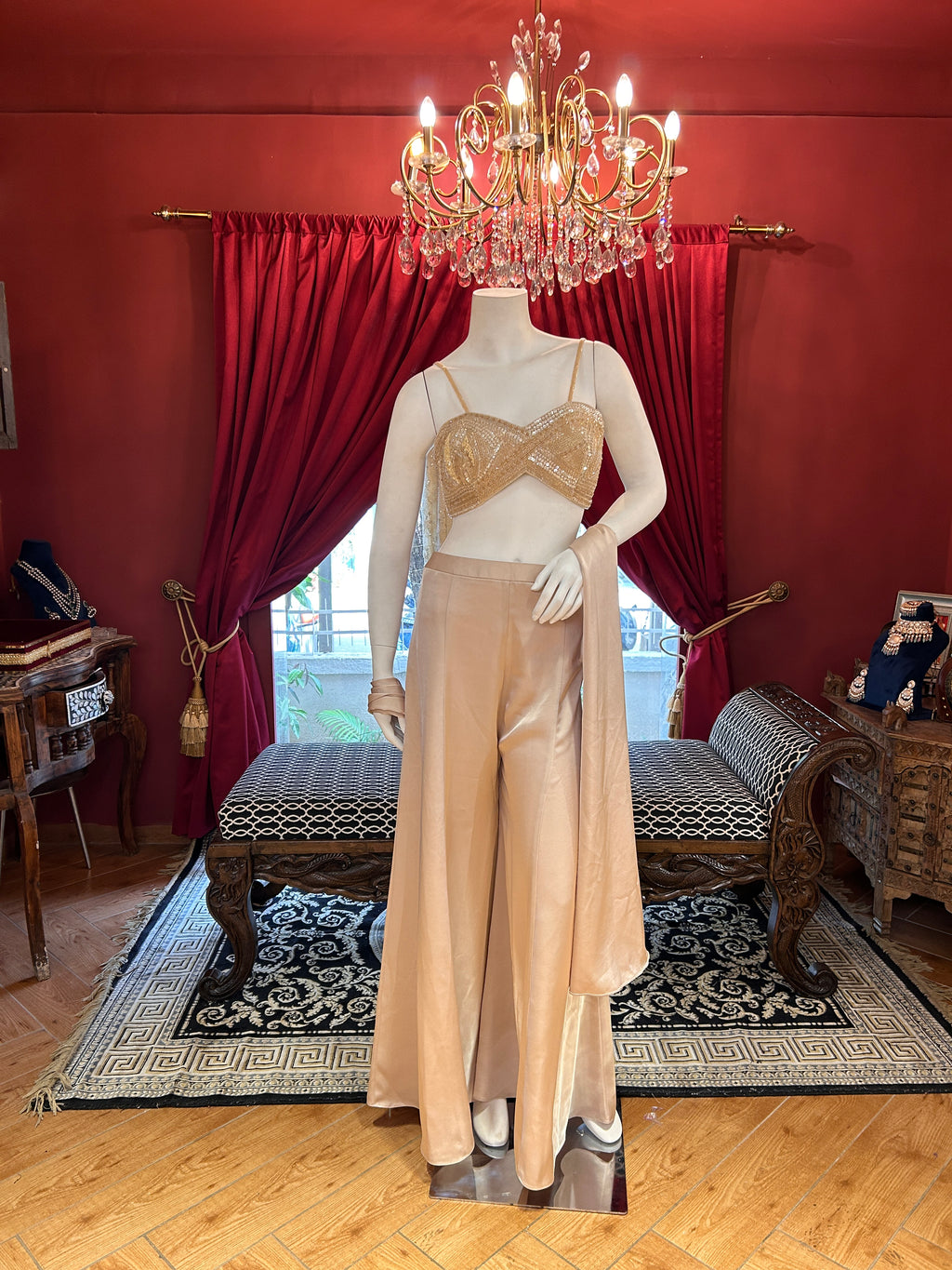 Champagne Pearl co-ord Set