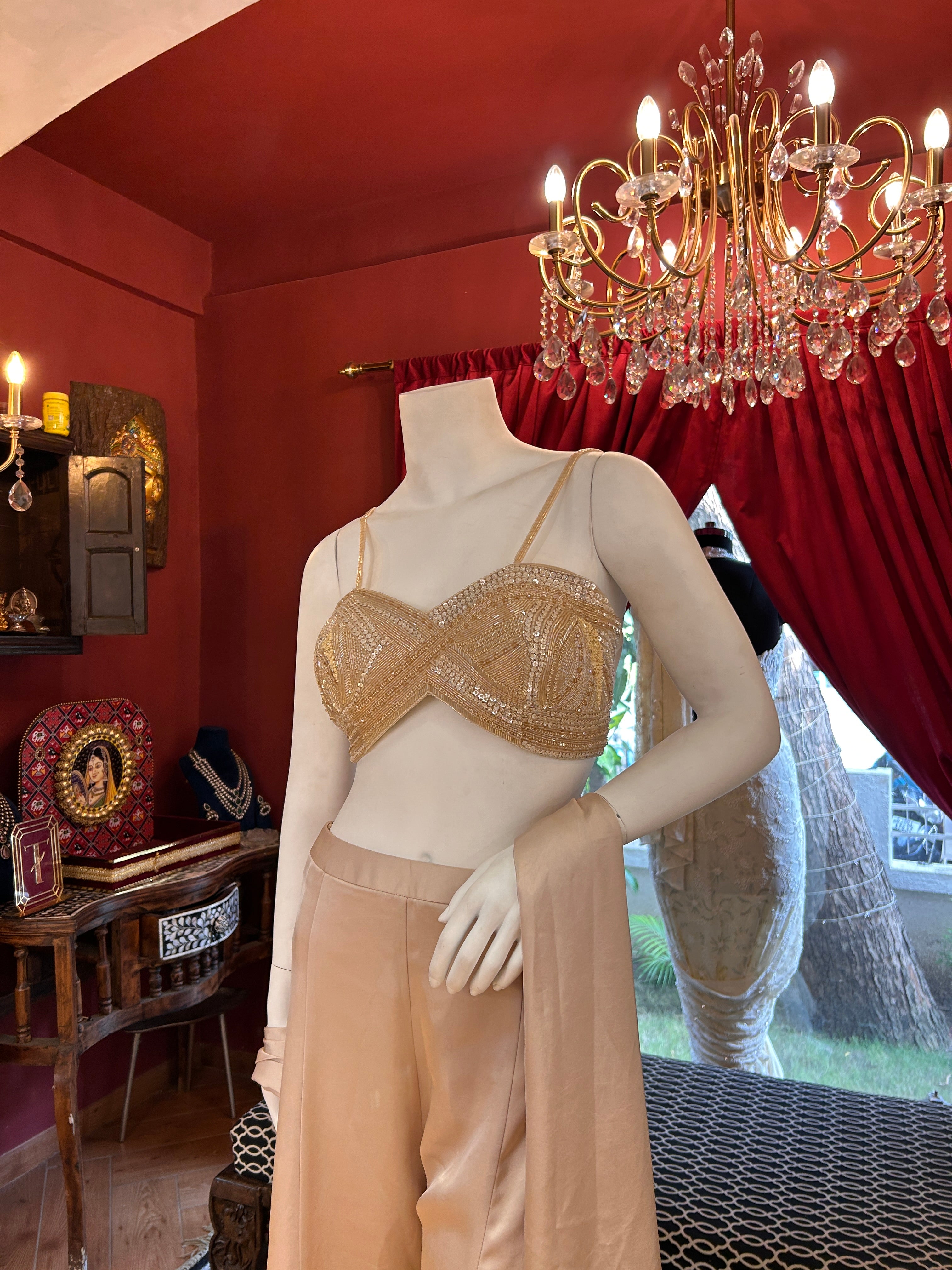 Champagne Pearl co-ord Set