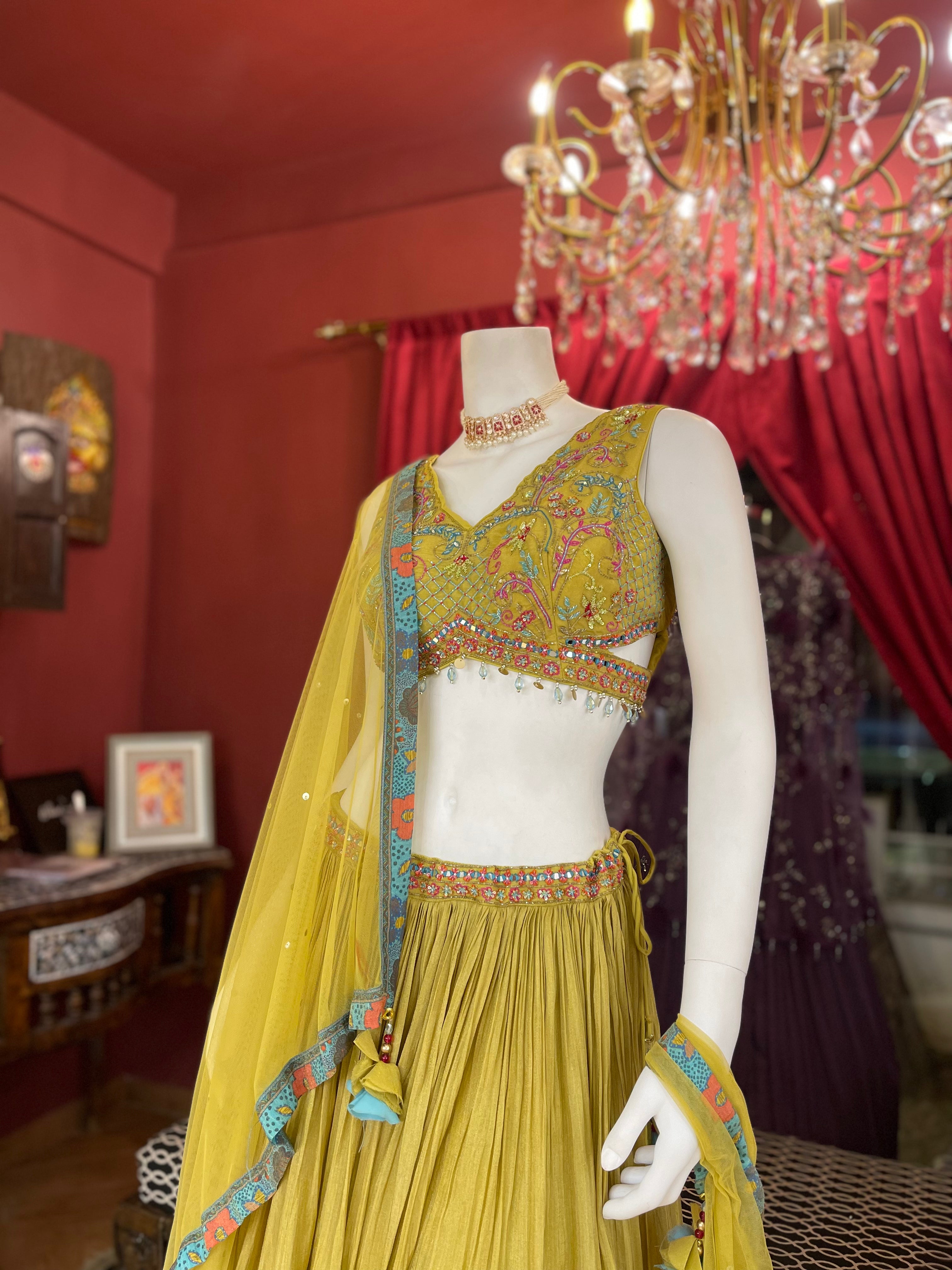 Sunlit Bloom Lehenga
