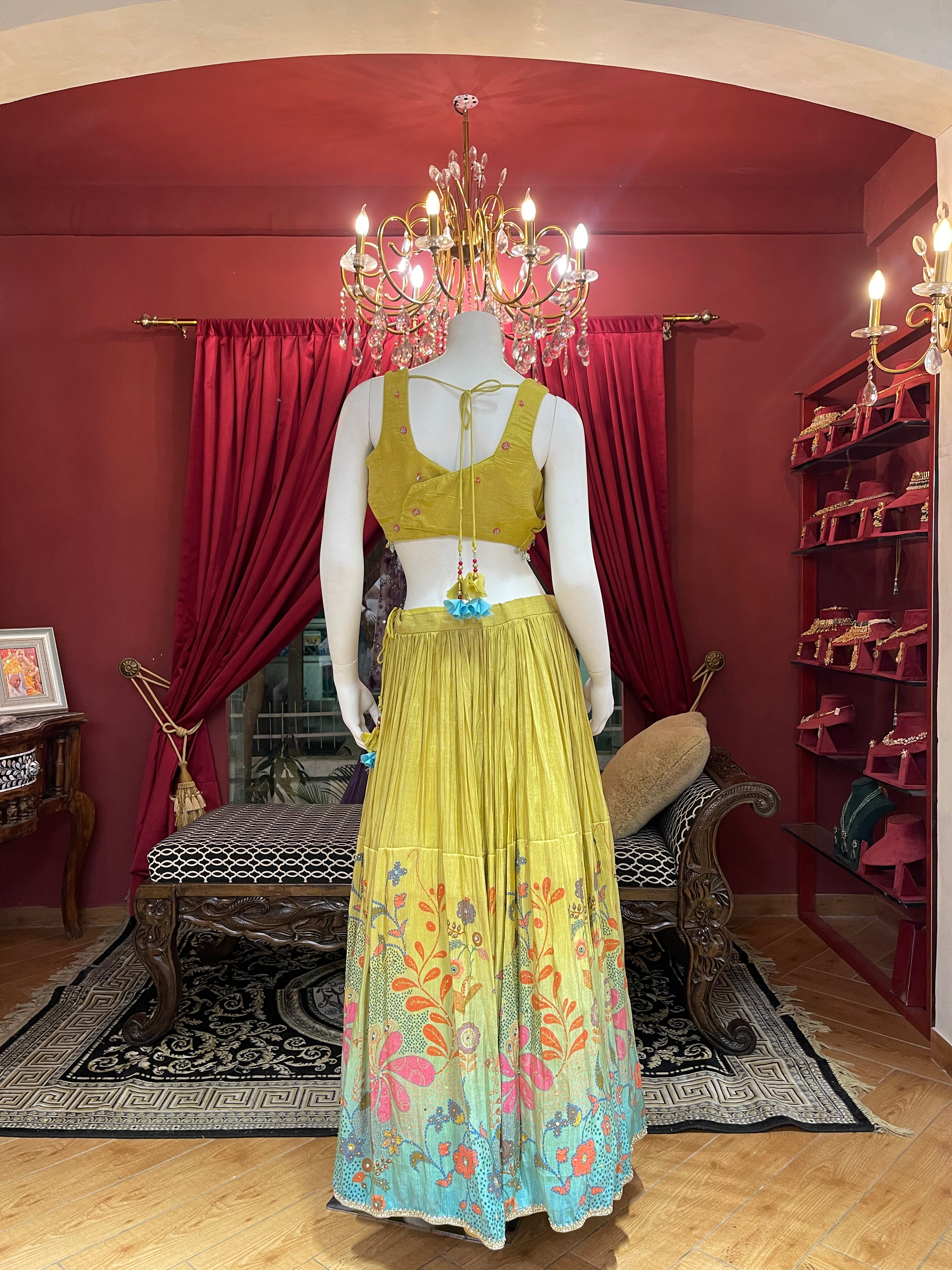 Sunlit Bloom Lehenga