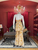 Yellow Mahima Mahajan Peplum Set X Devanshi