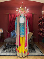 Sunset Gota Patti 3-piece Suit X Orepiya