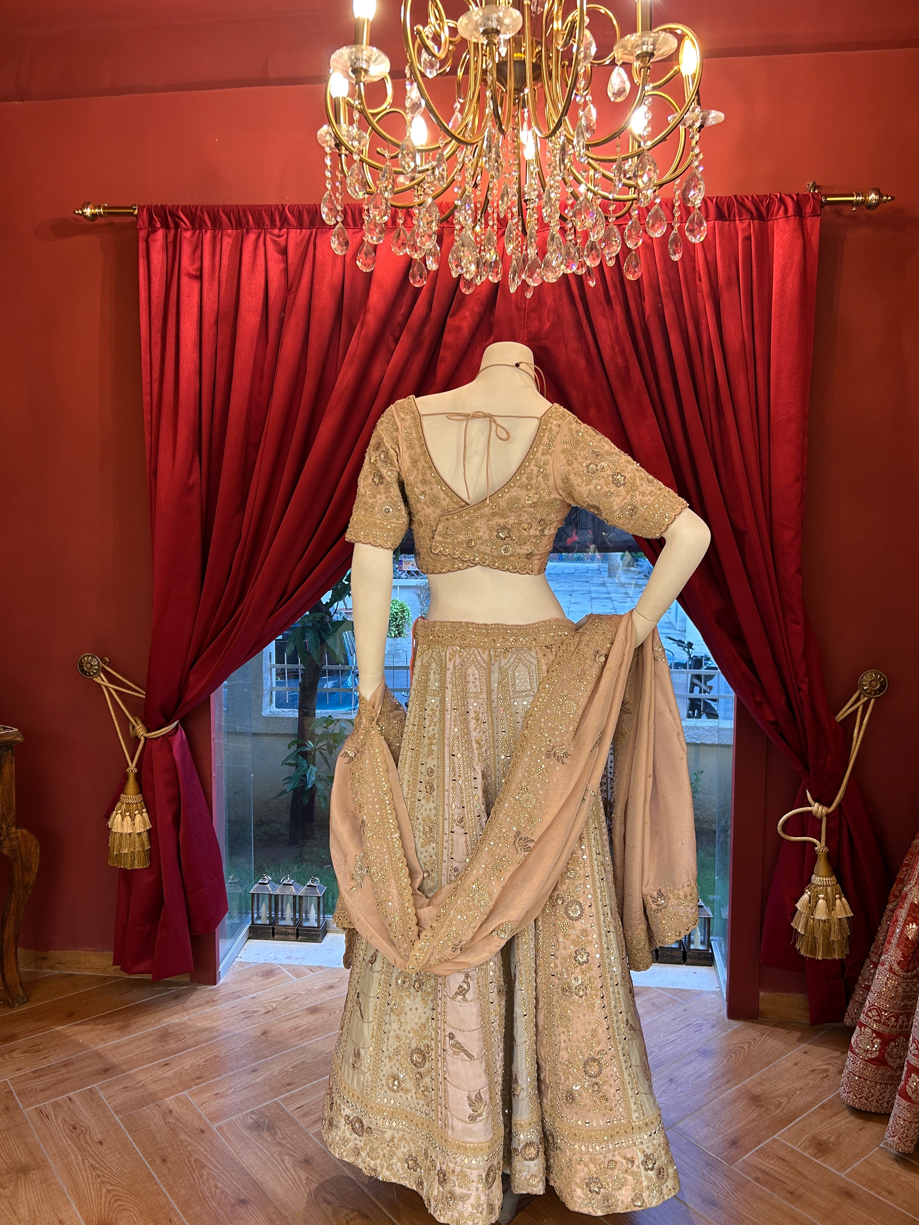 Ivory Blush Royale Lehenga Set