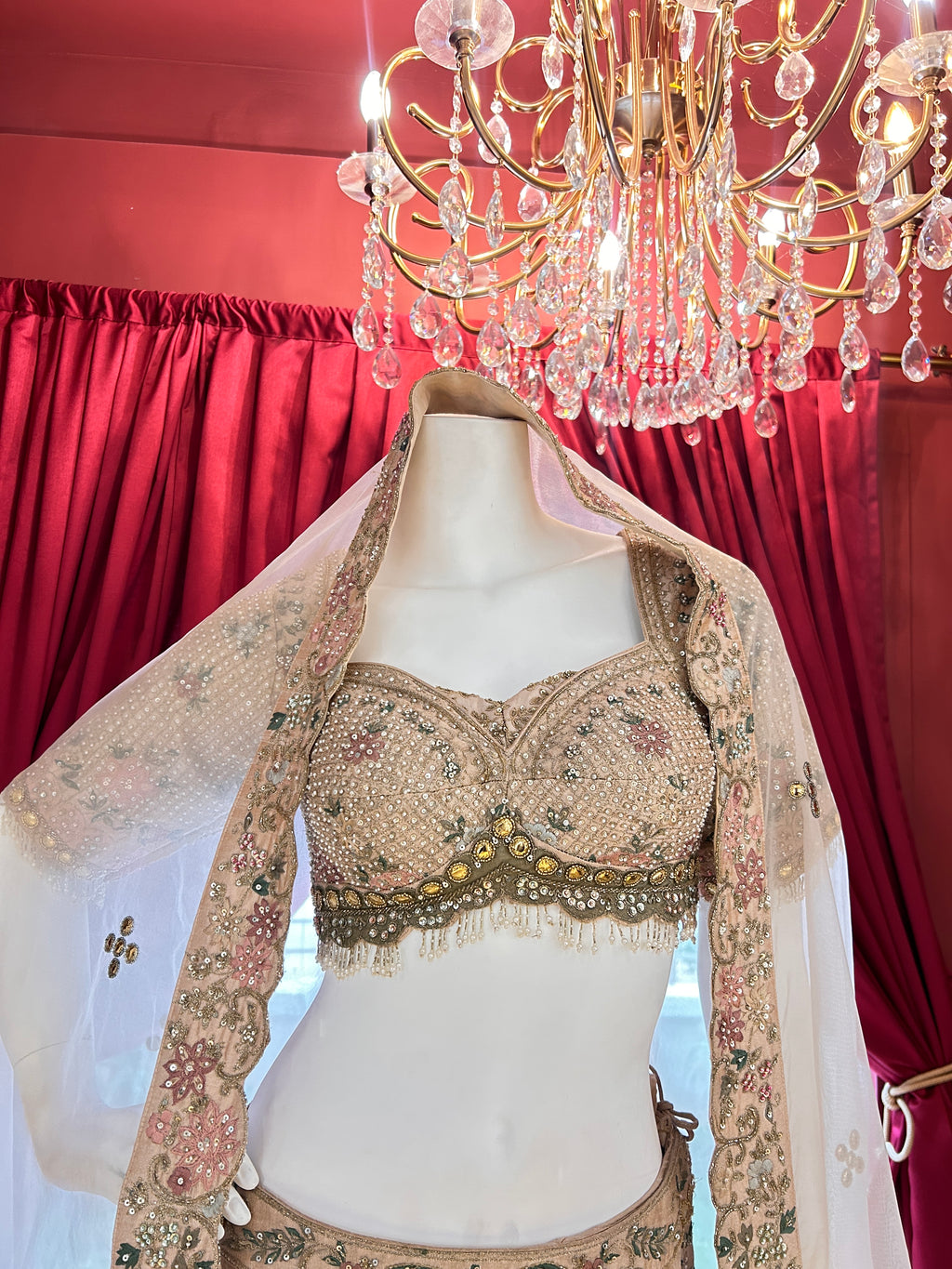 Blush Pink Prajakta Koli Bridal