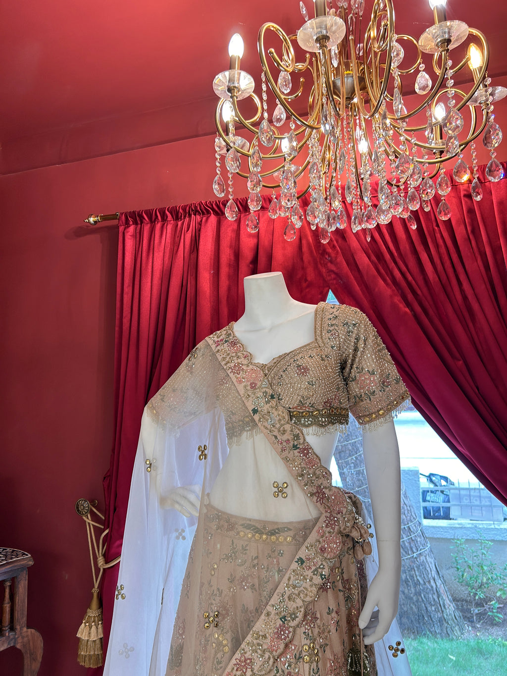 Blush Pink Prajakta Koli Bridal