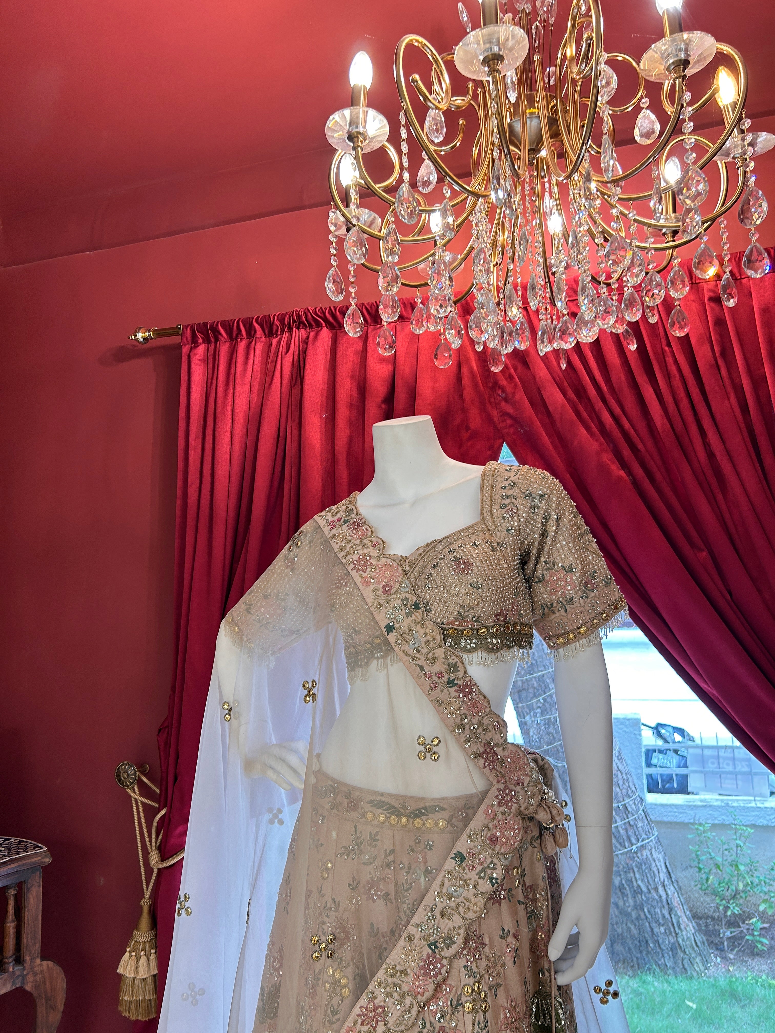 Blush Pink Prajakta Koli Bridal