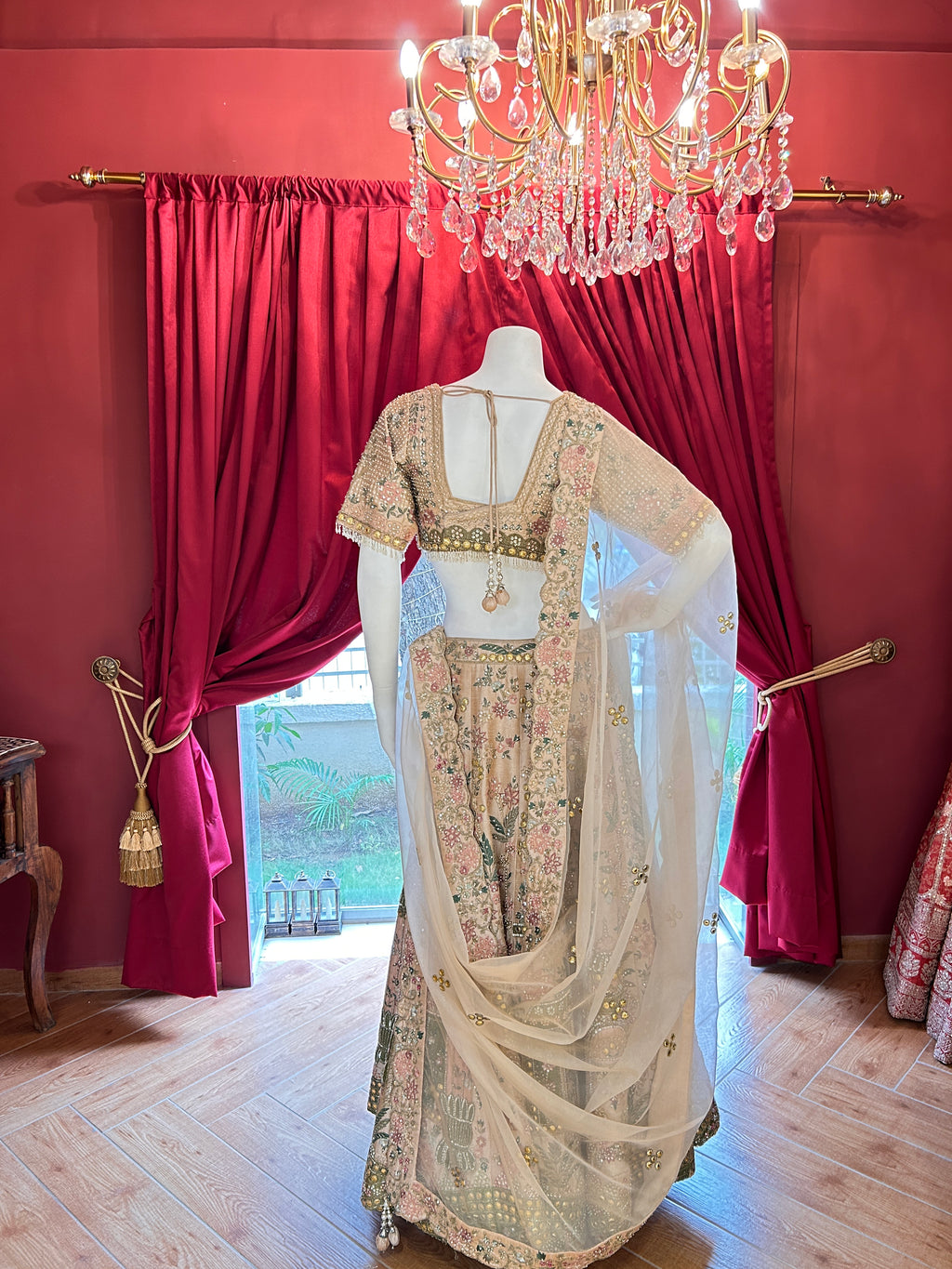 Blush Pink Prajakta Koli Bridal