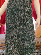 Green Sheer Sequin Set