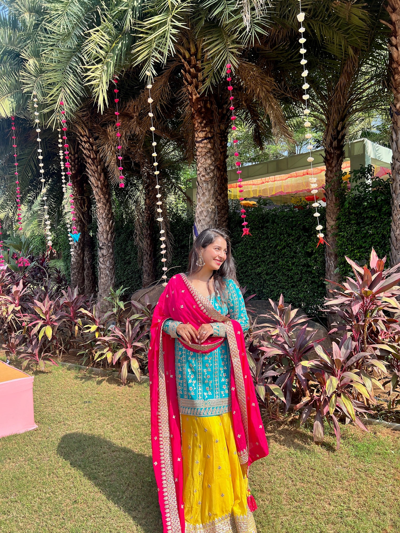 Sunset Gota Patti 3-piece Suit X Orepiya
