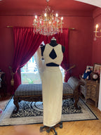 Ivory Ruffle Skirt Indowestern With Cape