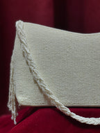 White Beaded Purse