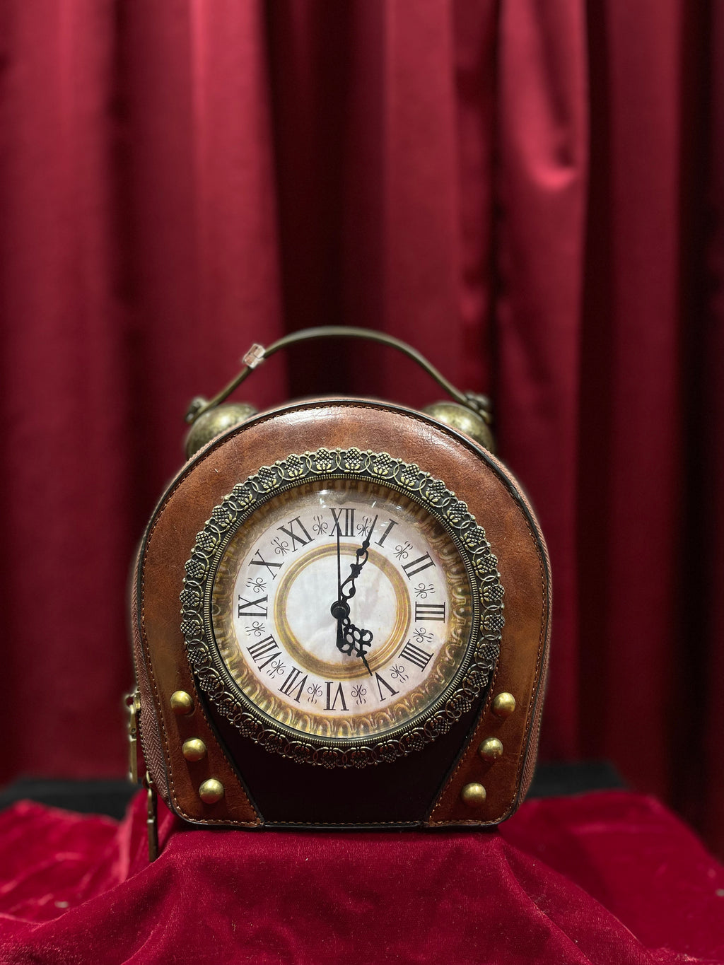 Leather Clock Purse