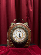 Leather Clock Purse
