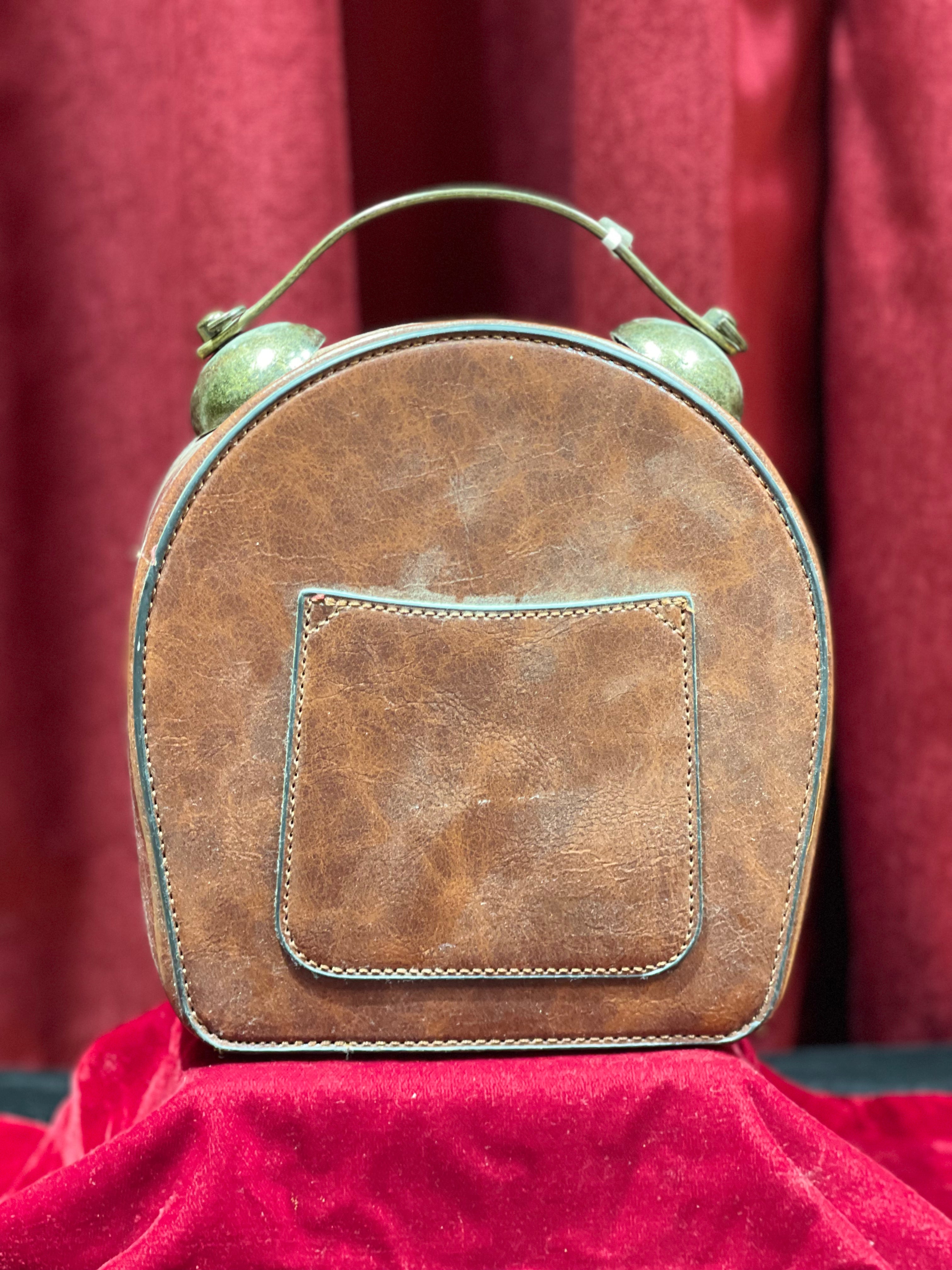 Leather Clock Purse