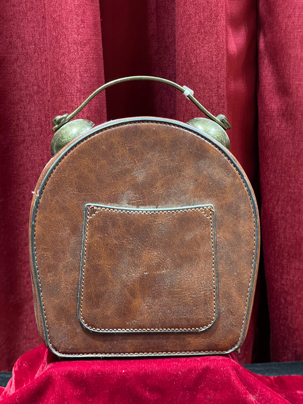 Leather Clock Purse