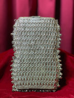Oxidized Waist Purse With Ghungroo